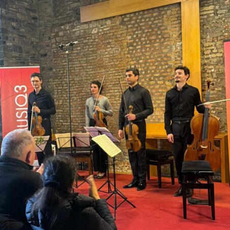 Revivez le concert du Quatuor Tchalik sur Auvio
